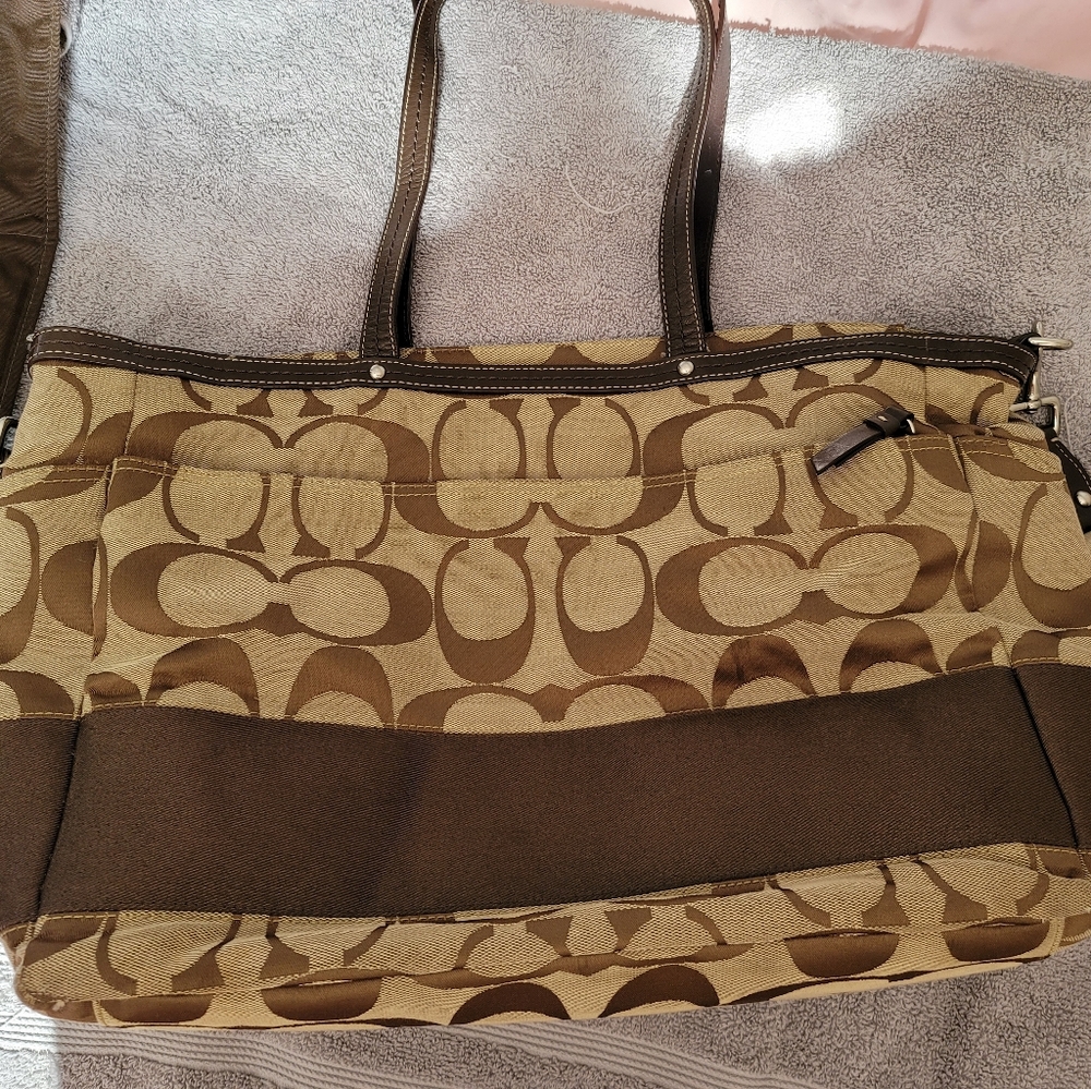 GUC Coach Diaper Bag - Picture 6 of 7